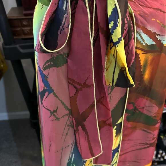 Multicolor Wrap Skirt! - Picture 5 of 16